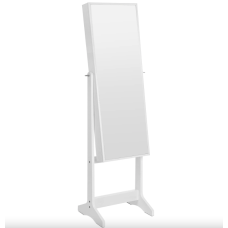 Напольное зеркало-шкаф Leobert Inessa белый