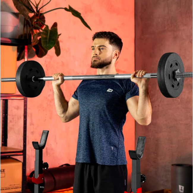 Гриф для штанги Hop-Sport 167см (30мм)