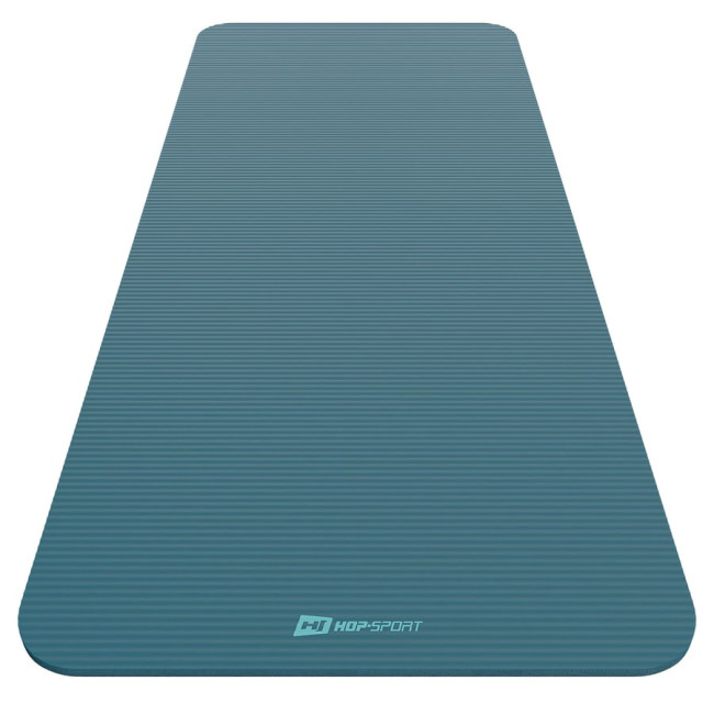 Коврик для йоги Hop-Sport HS-NB016GM NBR 1,5см темний морський