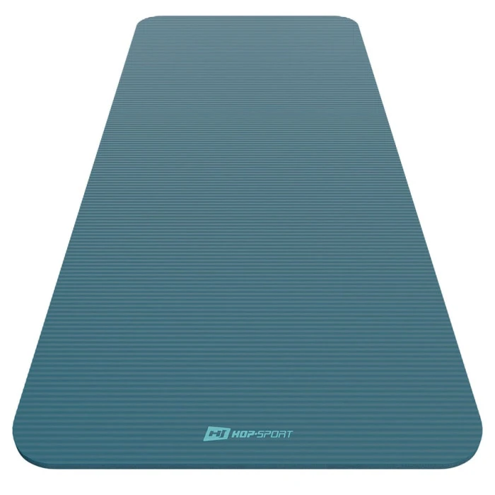 Коврик для йоги Hop-Sport HS-NB016GM NBR 1,5см темный морской