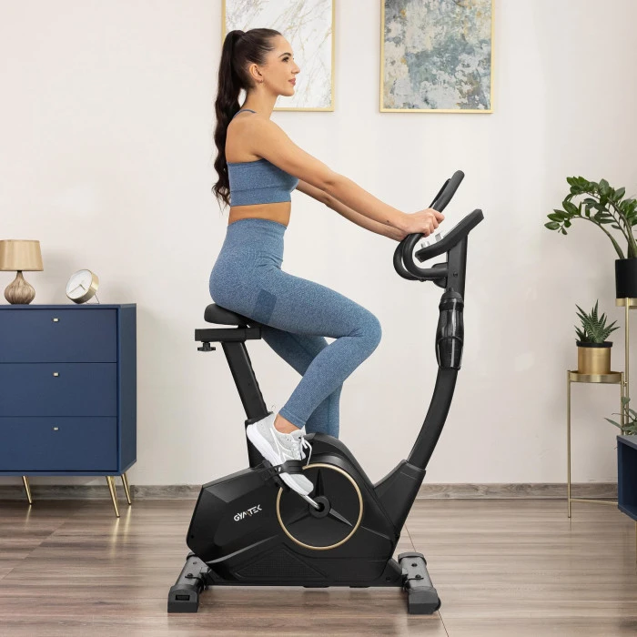 Велотренажер Gymtek XB4000 iConsole+ электромагнитный золотой