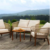 Комплект садовой мебели Di Volio Deli бежево-кремовый