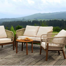 Комплект садовой мебели Di Volio Deli бежево-кремовый