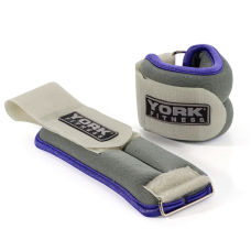 Обважнювачі York Fitness Soft для рук і ніг 2х0,5кг сірий