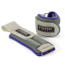 Обважнювачі York Fitness Soft для рук і ніг 2х0,5кг сірий