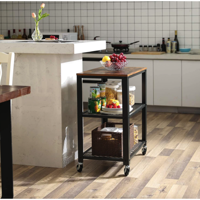 Стеллаж Leobert Flash на колесах в стиле Loft