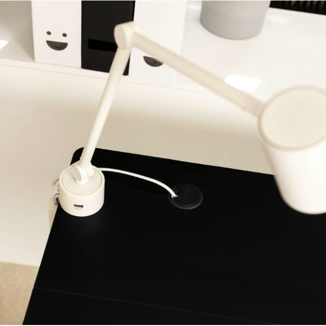 Компьютерный стол с регулируемой высотой Di Volio Biago черный