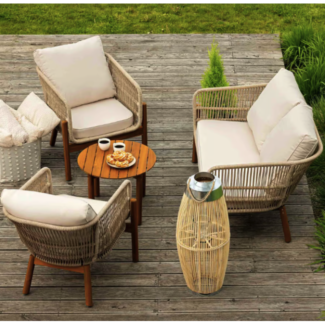 Комплект садовой мебели Di Volio Deli бежево-кремовый