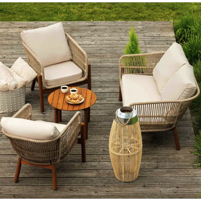 Комплект садовой мебели Di Volio Deli бежево-кремовый