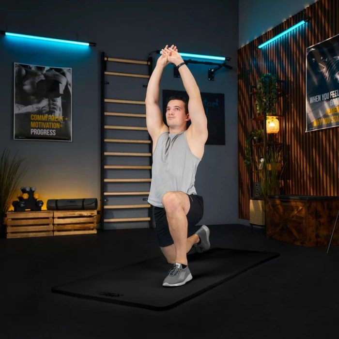 Коврик для йоги Trex Sport TX-029NGM NBR 2см 190х80 черный