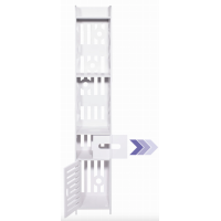 Пенал-шкаф Leobert Cubic для ванны 120см напольный