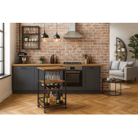 Стеллаж Leobert Modern на колесах в стиле Loft