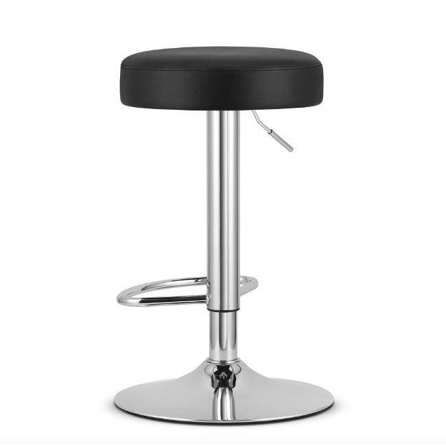 Барный стул Leobert Rojst с мягким круглым сиденьем