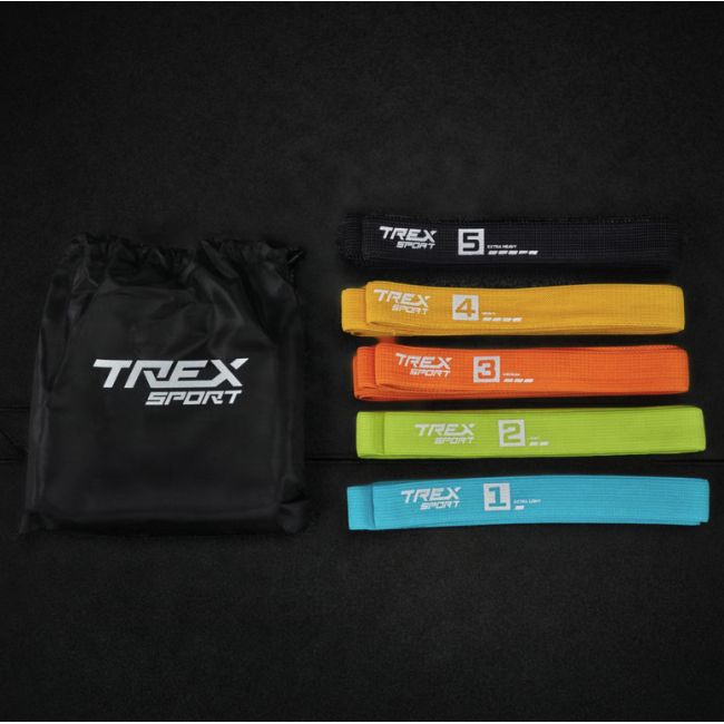 Набір резинок для фітнесу Trex Sport TX-005PB 5в1 set B