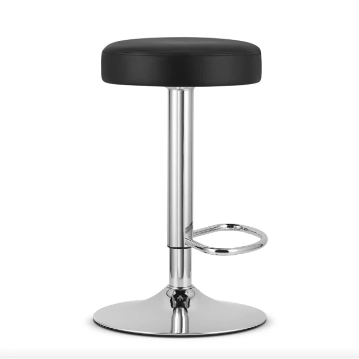 Барний стілець Leobert Rojst з м'яким круглим сидінням