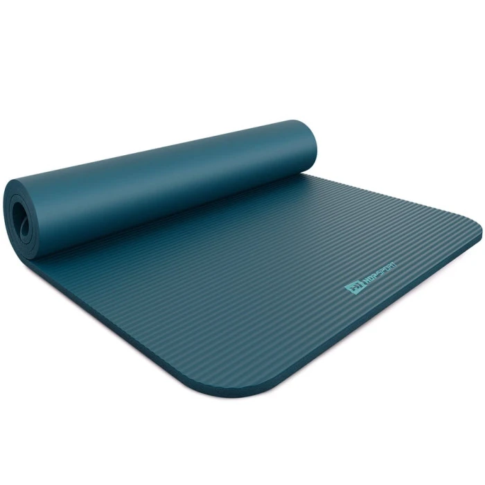 Коврик для йоги Hop-Sport HS-NB016GM NBR 1,5см темный морской