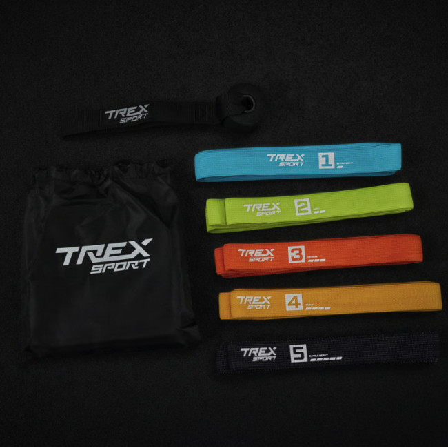 Набір резинок для фітнесу Trex Sport TX-005PB 5в1 set B