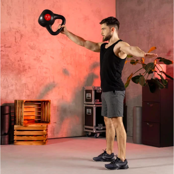 Гиря виниловая Hop-Sport 10кг HS-PB010KB