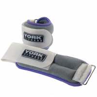 Обважнювачі York Fitness Soft для рук і ніг 2х0,5кг сірий