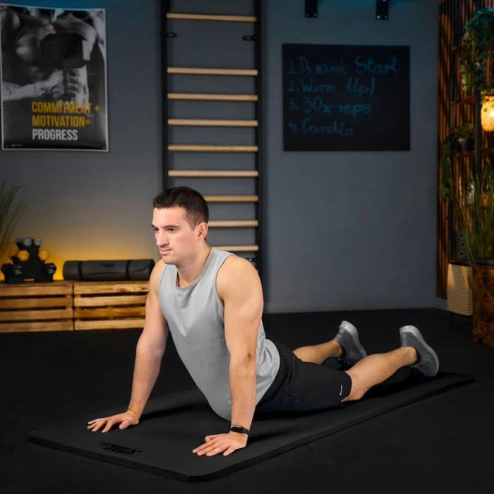 Коврик для йоги Trex Sport TX-029NGM NBR 2см 190х80 черный