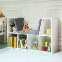 Шафа-органайзер Costway Kinder із подушкою для сидіння