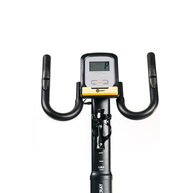 Велотренажер Besport BS-1560 XRAY магнітний чорно-жовтий