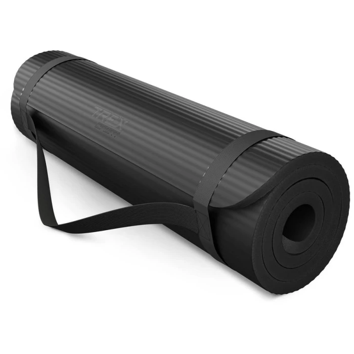 Коврик для йоги Trex Sport TX-029NGM NBR 2см 190х80 черный