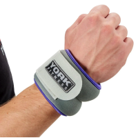 Обважнювачі York Fitness Soft для рук і ніг 2х0,5кг сірий