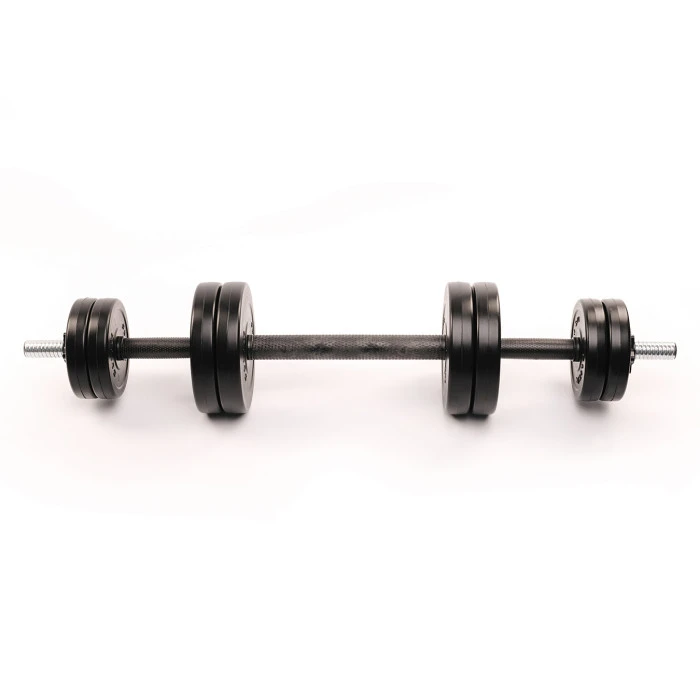 Гантелі Elitum 2х16кг + подовжувач грифа для штанги