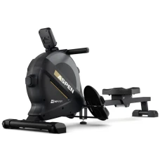 Гребний тренажер Hop-Sport HS-080R Aspen магнітний чорно-золотистий