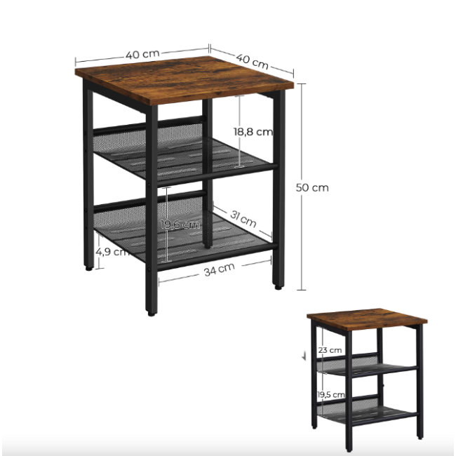 Комплект журнальних столиків Leobert Omega в стилі Loft