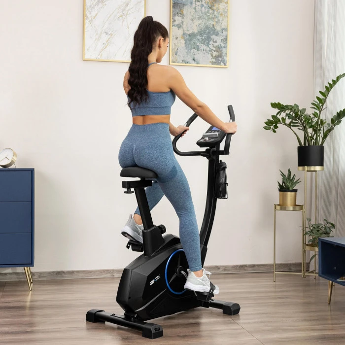 Велотренажер Gymtek XB4000 iConsole+ электромагнитный синий