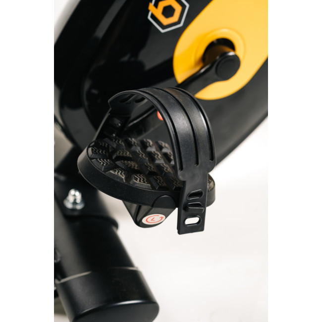 Велотренажер Besport BS-1560 XRAY магнітний чорно-жовтий