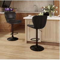 Комплект барных стульев Costway Dantes со спинкой в стиле Loft