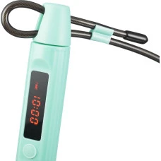 Розумна скакалка Gymtek Smart з дисплеєм і Bluetooth бірюзова