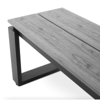 Садовая скамейка (на кладбище) Di Volio Pisa 160см серый