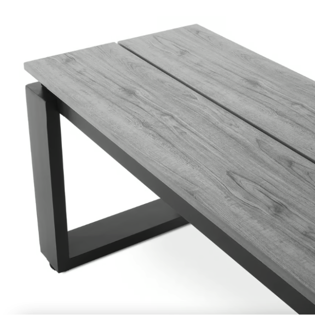 Садовая скамейка (на кладбище) Di Volio Pisa 160см серый