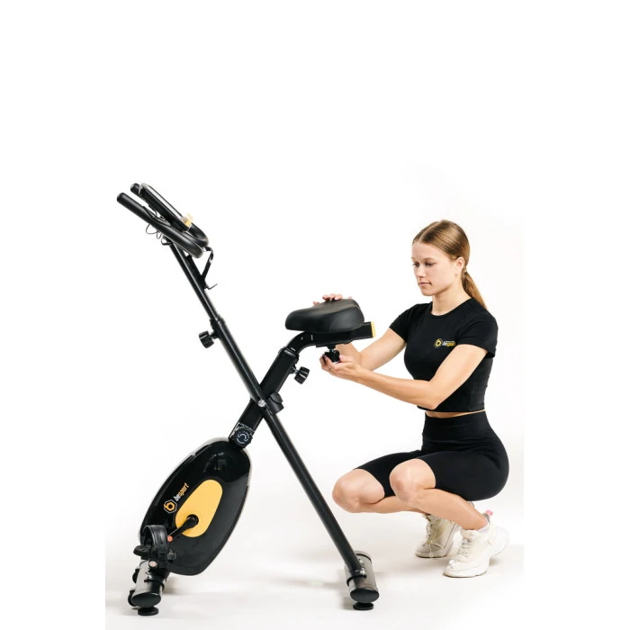 Велотренажер Besport BS-1560 XRAY магнитный черно-желтый