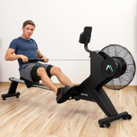 Гребний тренажер Gymtek XR2000 електромагнітний з аеродинамічним навантаженням