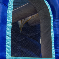 Надувний Аквапарк Costway Slide 6-в-1 з гіркою для скелелазіння (без вентилятора)