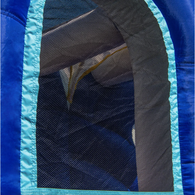 Надувний Аквапарк Costway Slide 6-в-1 з гіркою для скелелазіння (без вентилятора)