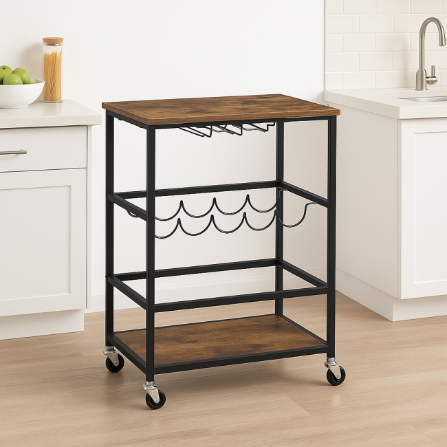 Стеллаж Leobert Modern на колесах в стиле Loft