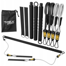 Палка гимнастическая с эспандерами Trex Sport TX-023TS 14-74кг