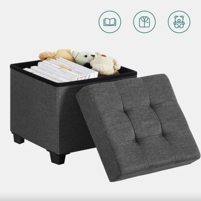 Пуф Leobert Jasmine 37 л серый