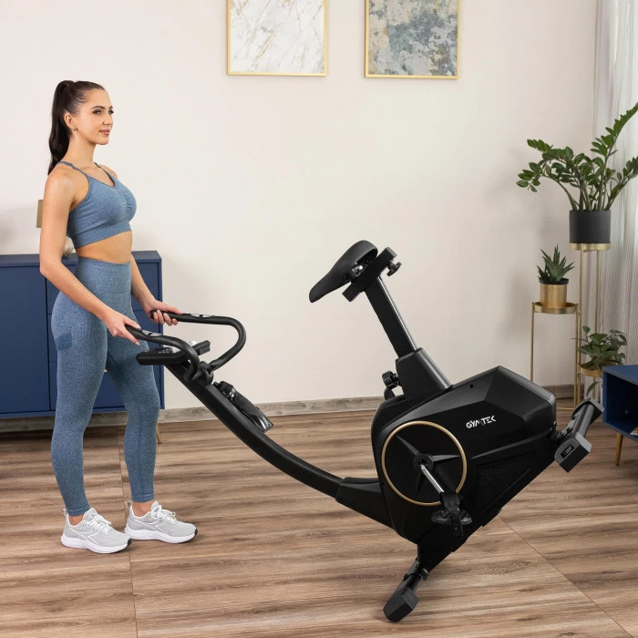 Велотренажер Gymtek XB4000 iConsole+ электромагнитный золотой