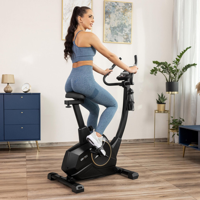 Велотренажер Gymtek XB4000 iConsole+ электромагнитный золотой