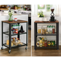 Стелаж Leobert Flash на колесах в стилі Loft