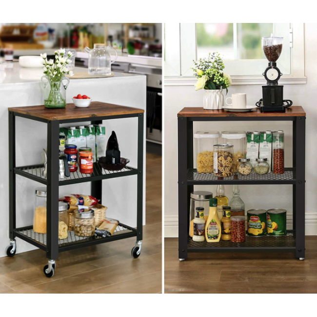 Стеллаж Leobert Flash на колесах в стиле Loft