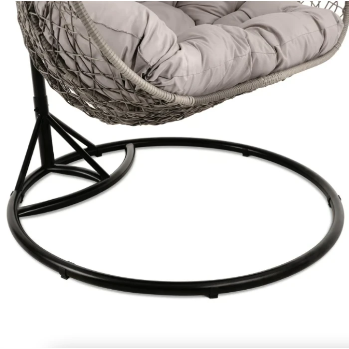 Подвесное кресло-кокон Di Volio Foggio двухместное серый