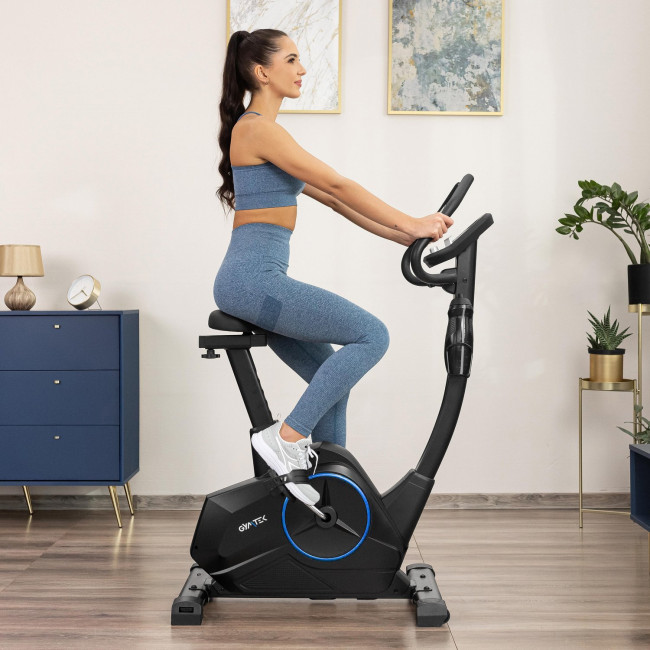 Велотренажер Gymtek XB4000 iConsole+ электромагнитный синий